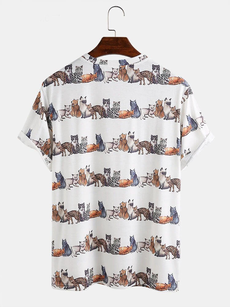 T-Shirt For Men With Conversational Printed