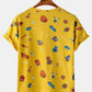 T-Shirt Printed With Attractive Cartoons In Modern Design