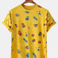 T-Shirt Printed With Attractive Cartoons In Modern Design
